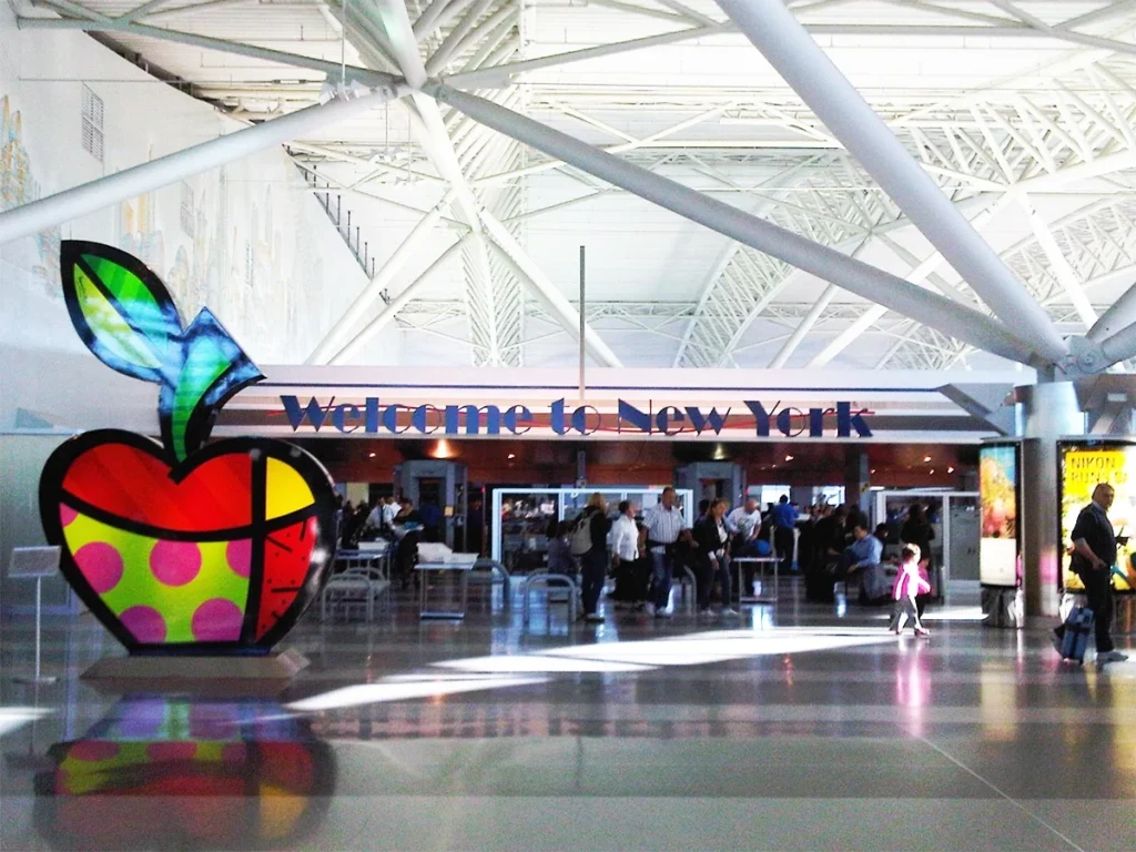 New York's JFK Airport. 